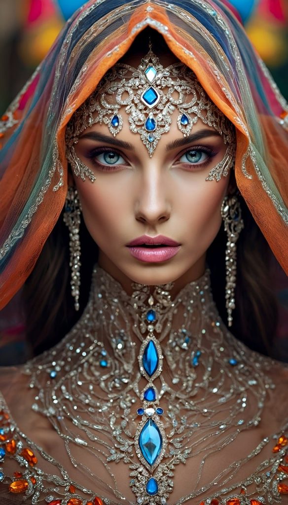 ai generated, woman, jewellery